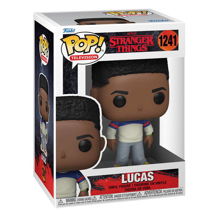 Funko Pop Stranger Things S4 Lucas Figura Coleccionable Nº 1241