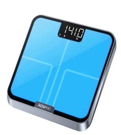Renpho Elis Chroma Smart Scale Negro Acero Inoxidable