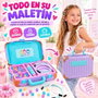 Jugatoys Maletín peinados creativos con aplicador, diadema y abalorios