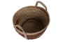 DKD Home Decor Set de 3 Cestas de Seagrass Natural 38x38x41 cm