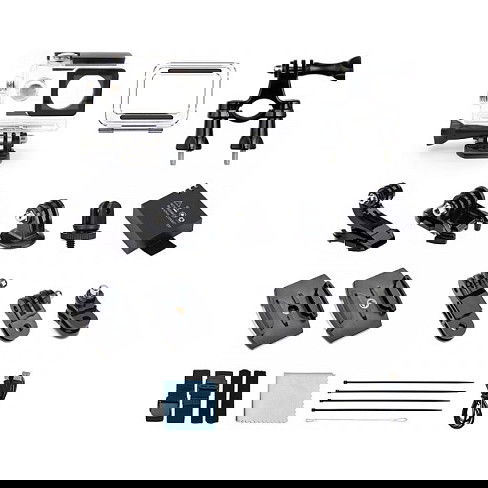 EASYPIX GoXtreme Black Hawk+ Cámara Deportiva 4K Ultra HD 14MP WiFi 170° Sumergible 60m