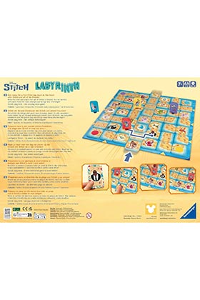 Ravensburger Juego de Mesa Laberinto Stitch Disney
