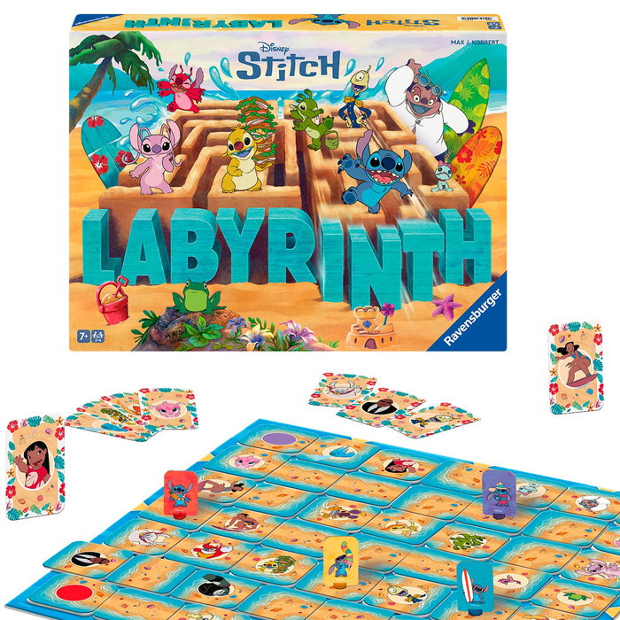 Ravensburger Juego de Mesa Laberinto Stitch Disney