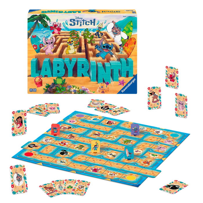 Ravensburger Juego de Mesa Laberinto Stitch Disney