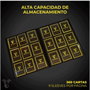 CEFA Álbum 360 Cartas Coleccionables 3x3 Hot Wheels 04639 - 40 Páginas para +8 Años