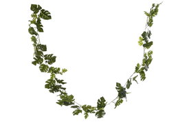 DKD Home Decor Guirnalda de Monstera Verde 25x25x249 cm