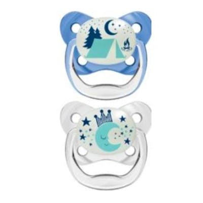 DR. BROWN´S Advantage Nocturno Sili Anat T/2 6-18 Meses Pack 2 Chupetes DR. BROWN´S Advantage Nocturno Sili Anat T/2 6-18 Meses Pack 2 Chupetes