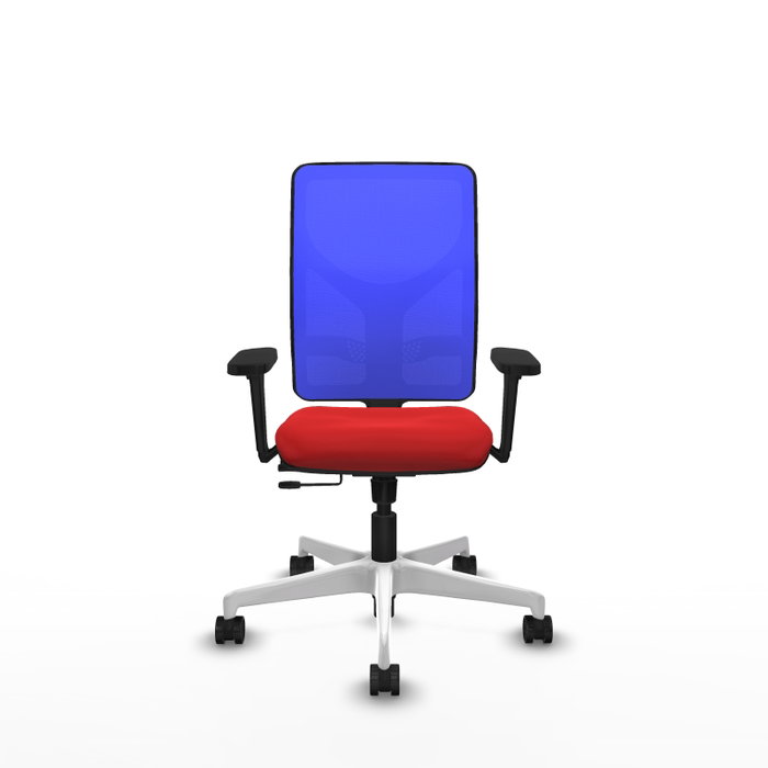 PIQUERAS Y CRESPO Silla de oficina Motilla con mecanismo Sincro/Traslack, Rojo y Azul PIQUERAS Y CRESPO Silla de oficina Motilla con mecanismo Sincro/Traslack, Rojo y Azul