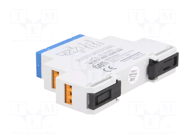 DOBRY CZAS MTR Relé de tiempo 1s÷100h SPDT x2 12÷240VAC DOBRY CZAS MTR Relé de tiempo 1s÷100h SPDT x2 12÷240VAC