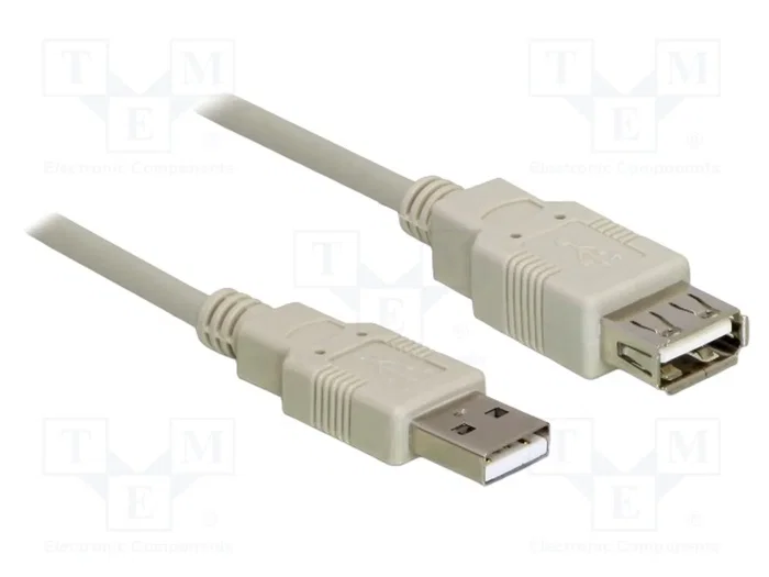 DeLOCK 82239 Cable de extensión USB 2.0 Tipo A de 1,8 m Blanco DeLOCK 82239 Cable de extensión USB 2.0 Tipo A de 1,8 m Blanco