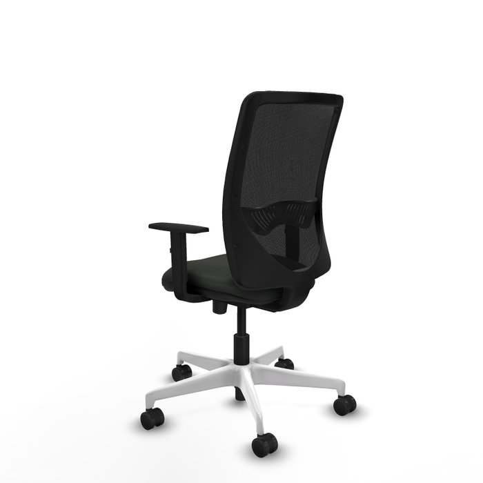 PIQUERAS Y CRESPO Silla de oficina Zulema con mecanismo Sincro/Traslack y brazos 1D, Negro PIQUERAS Y CRESPO Silla de oficina Zulema con mecanismo Sincro/Traslack y brazos 1D, Negro