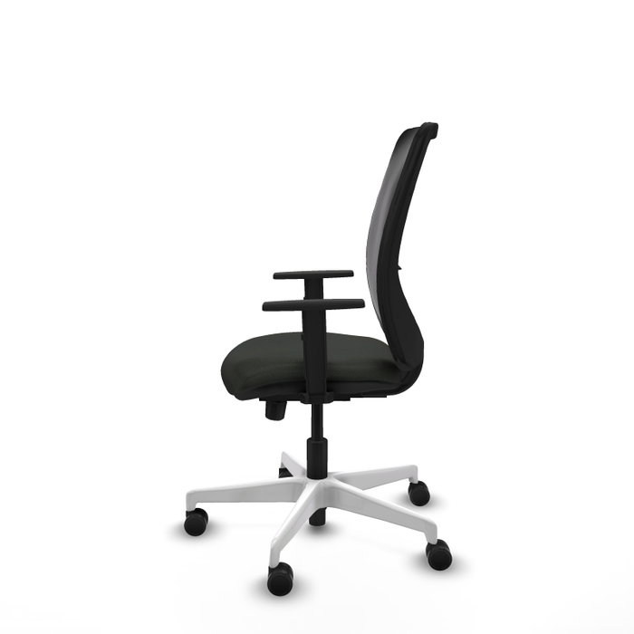 PIQUERAS Y CRESPO Silla de oficina Zulema con mecanismo Sincro/Traslack y brazos 1D, Negro PIQUERAS Y CRESPO Silla de oficina Zulema con mecanismo Sincro/Traslack y brazos 1D, Negro