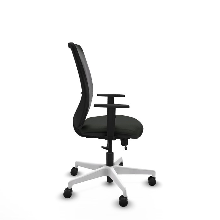 PIQUERAS Y CRESPO Silla de oficina Zulema con mecanismo Sincro/Traslack y brazos 1D, Negro PIQUERAS Y CRESPO Silla de oficina Zulema con mecanismo Sincro/Traslack y brazos 1D, Negro