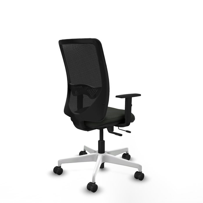 PIQUERAS Y CRESPO Silla de oficina Zulema con mecanismo Sincro/Traslack y brazos 1D, Negro PIQUERAS Y CRESPO Silla de oficina Zulema con mecanismo Sincro/Traslack y brazos 1D, Negro