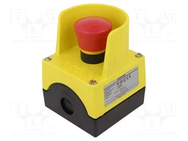 SIEMENS 3SU1.5 Casete de control con cabeza de seta roja