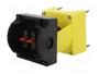 SIEMENS 3SU1.5 Casete de control con cabeza de seta roja