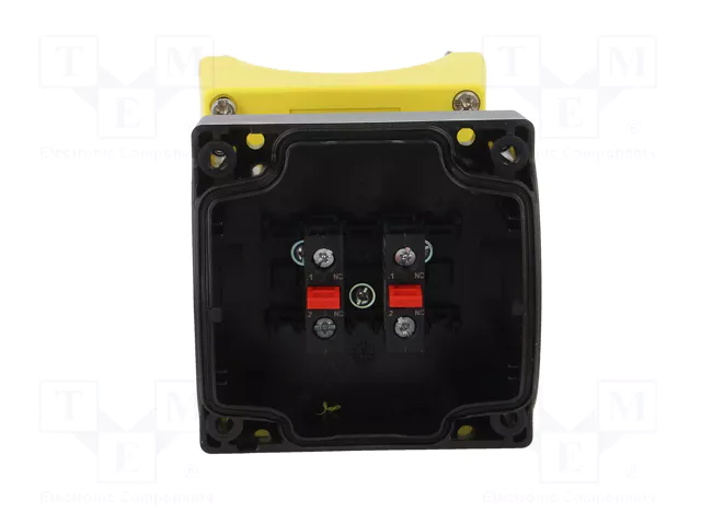 SIEMENS 3SU1.5 Casete de control con cabeza de seta roja