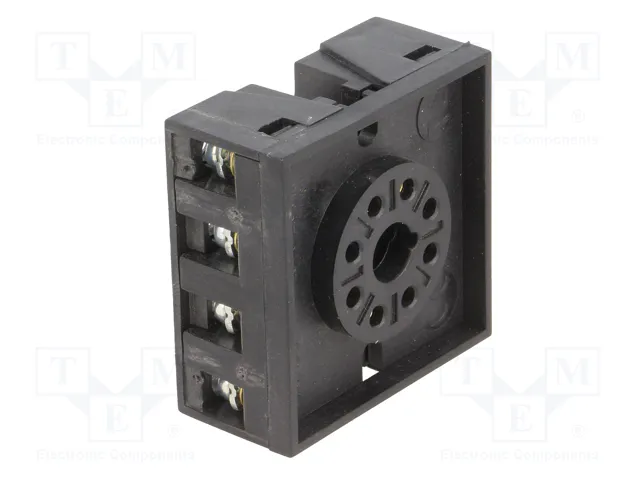 LOVATO ELECTRIC Zócalo de 8 pines para raíl DIN