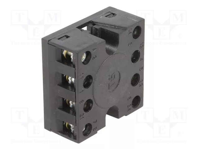 LOVATO ELECTRIC Zócalo de 8 pines para raíl DIN