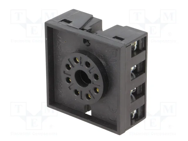 LOVATO ELECTRIC Zócalo de 8 pines para raíl DIN