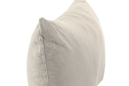 DKD Home Decor Cojín Lino 70x40 Beige Lavada a la Piedra