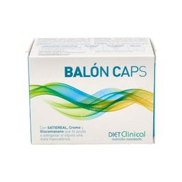 DIET CLINICAL Balon Caps 60 Cap. Glucomanano y Cromo para Control de Apetito