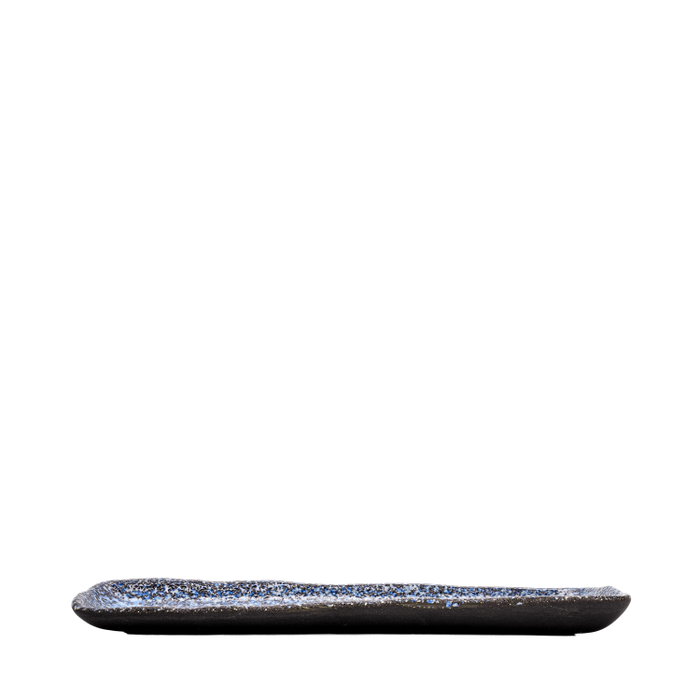 Summa Io Granilla Fuente Azul-Negro (Set de 6) 30x10 cm