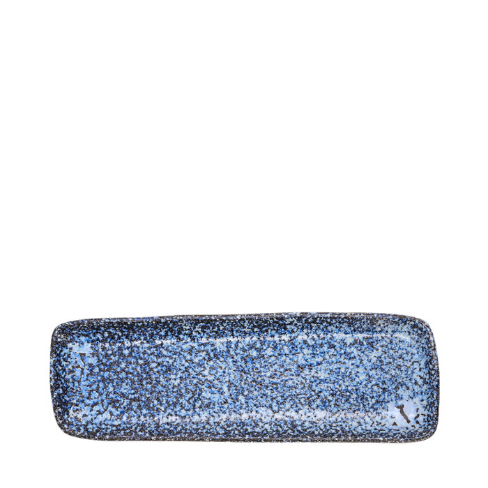 Summa Io Granilla Fuente Azul-Negro (Set de 6) 30x10 cm
