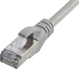 Captiva CAT 6a Cable de Red Ethernet Patchkabel de 5m Gris para Redes y LAN