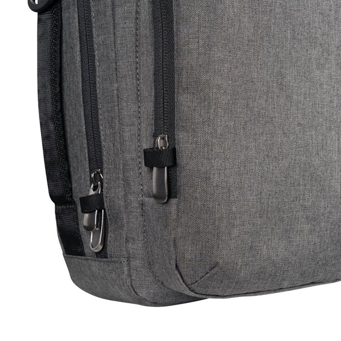 Targus TBT94304GL Maletín para Portátil 16 Pulgadas, Gris - Ligero (650 g) con Asa y Tirante para Hombro, Protección Universal y Compartimentos Organizadores