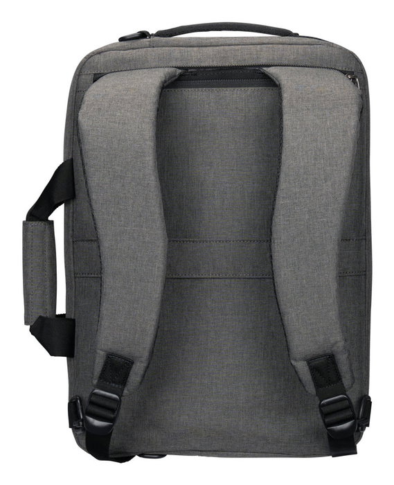 Targus TBT94304GL Maletín para Portátil 16 Pulgadas, Gris - Ligero (650 g) con Asa y Tirante para Hombro, Protección Universal y Compartimentos Organizadores