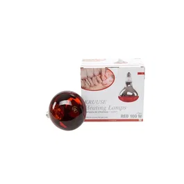 Kruuse Bombilla Calefactora 100W Roja