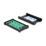 DeLOCK 64301 Convertidor M.2 Key M NVMe SSD a U.2 o M.2 Key B SATA a SATA
