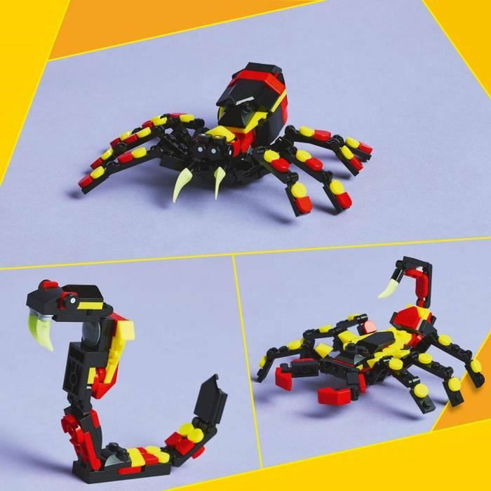 LEGO Creator 31159 Fauna Salvaje: Araña Misteriosa 3 en 1 LEGO Creator 31159 Fauna Salvaje: Araña Misteriosa 3 en 1