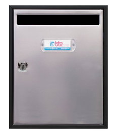 BTV Buzón Vertical Teide Inox Mate 300x240x80mm