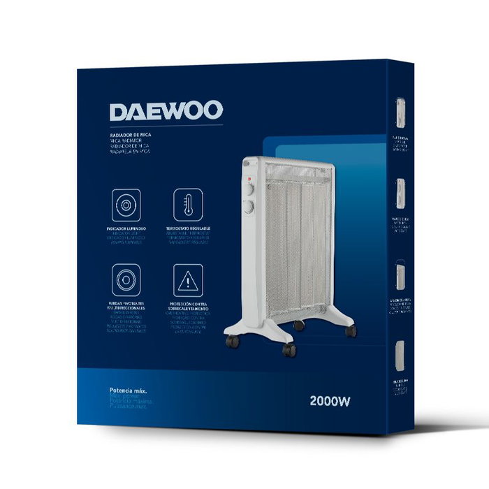 DAEWOO Radiador micatérmico 2000W