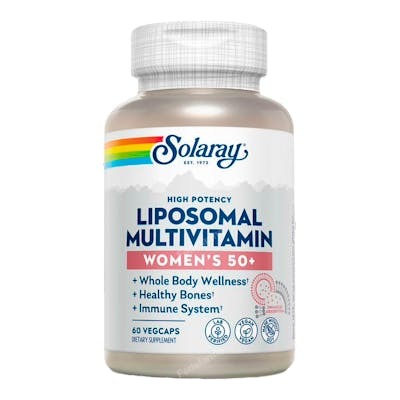 SOLARAY Liposomal Multivitamin para Mujeres 50+ 60 Cápsulas SOLARAY Liposomal Multivitamin para Mujeres 50+ 60 Cápsulas