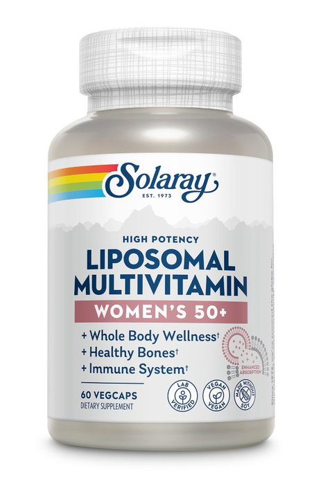 SOLARAY Liposomal Multivitamin para Mujeres 50+ 60 Cápsulas