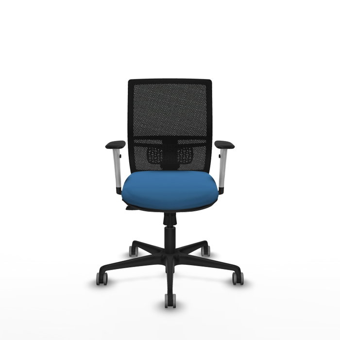 PIQUERAS Y CRESPO Silla de oficina Yunquera Azul claro con mecanismo Sincro/Traslack