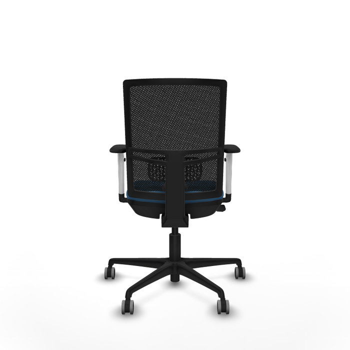 PIQUERAS Y CRESPO Silla de oficina Yunquera Azul claro con mecanismo Sincro/Traslack