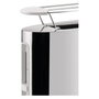 Alessi SG68 W Tostadora de Acero Inoxidable y PVC Blanco