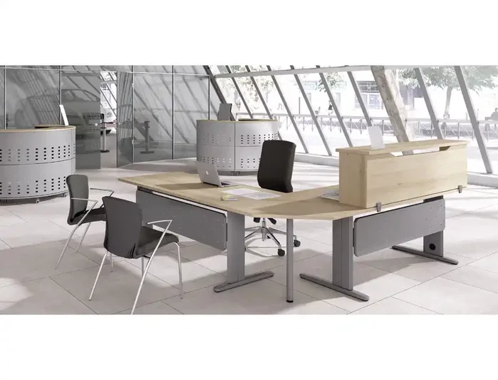 Rocada Mostrador de Altillo Work Metal Executive 100x30x40 cm Acabado AN02 Gris/Gris Rocada Mostrador de Altillo Work Metal Executive 100x30x40 cm Acabado AN02 Gris/Gris