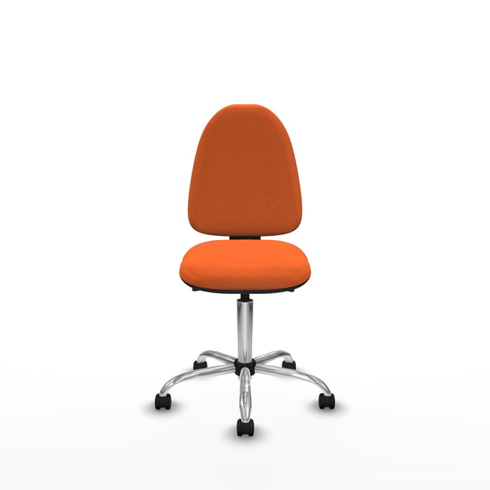 PIQUERAS Y CRESPO Silla de oficina Aýna Naranja con mecanismo Asincro