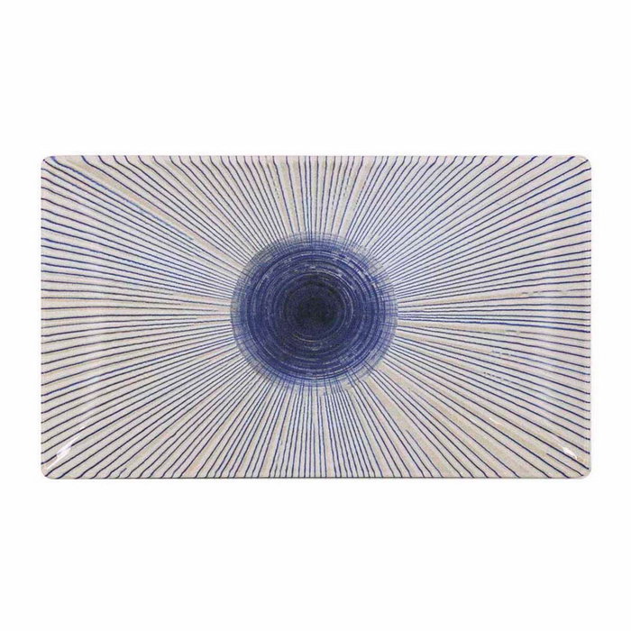 La Mediterranea Fuente Rectangular Irys Elite Brillante 25x15cm