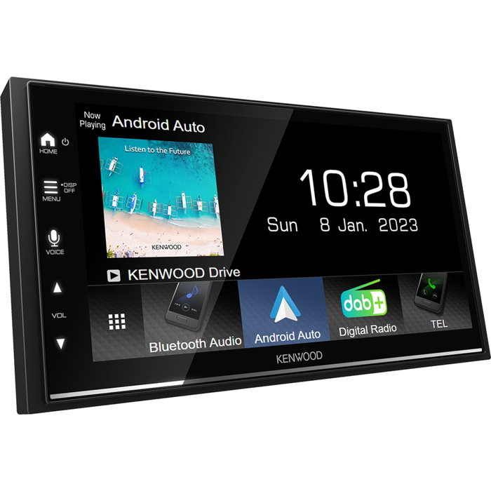 Kenwood DMX7722DABS con pantalla táctil de 6.8 pulgadas