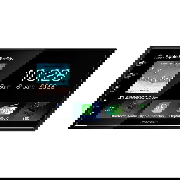 Kenwood DMX7722DABS Autorradio 2 DIN Compatible con Android Auto y Apple CarPlay