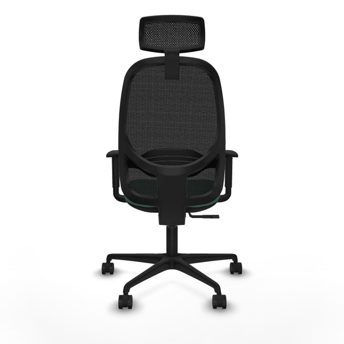 PIQUERAS Y CRESPO Silla de oficina Cilanco con mecanismo Sincro, Verde esmeralda y Negro PIQUERAS Y CRESPO Silla de oficina Cilanco con mecanismo Sincro, Verde esmeralda y Negro