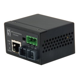 Level one iec-4002 Convertidor de medio 100 Mbit/s multimodo negro