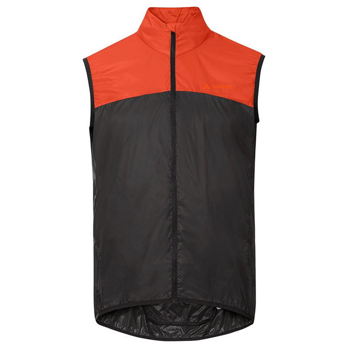 Vaude Chaleco Cortavientos Hombre Negro/Rojo S Vaude Chaleco Cortavientos Hombre Negro/Rojo S
