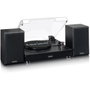 Lenco LS-101BK Tocadiscos de tracción por correa Negro